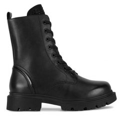 Botki Sergio Bardi. Czarne botki damskie Sergio Bardi, bez obcasa, na płaskiej podeszwie, bez zapięcia. Za 295.99 zł.