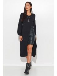 Nominou Sukienka w kolorze czarnym rozmiar: 36. Czarne sukienki damskie Nominou, bez wzorów, ze skóry, bez ramiączek. Za 306.95 zł.