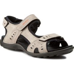Sandały ECCO - All Terrain Lite 82230305459 Moon Rock. Szare sandały damskie ECCO, z materiału. Za 279.90 zł.