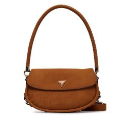 Torebka Guess. Brązowe torebki klasyczne damskie Guess, bez dodatków. Za 589.99 zł.