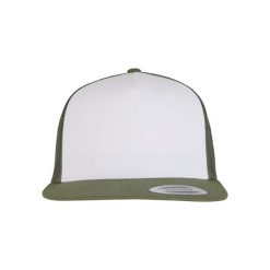 Czapka Trucker Flexfit Classic. Białe czapki damskie FLEXFIT, bez wzorów. Za 105.00 zł.