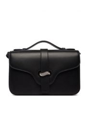 Emporio Armani Torebka EW004419 AF25356 UC001 Czarny. Czarne listonoszki damskie Emporio Armani, bez wzorów, ze skóry, bez dodatków. Za 2,219.00 zł.