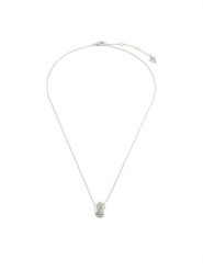 Guess Naszyjnik JSBN04 508JW Srebrny. Szare naszyjniki damskie Guess, metalowe. Za 559.99 zł.