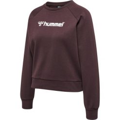 Bluza damska Hummel Stella. Brązowe bluzy damskie Hummel, bez wzorów, bez kaptura. Za 157.00 zł.