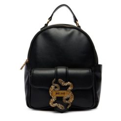 Plecak Just Cavalli. Czarne plecaki Just Cavalli, bez wzorów. Za 909.99 zł.