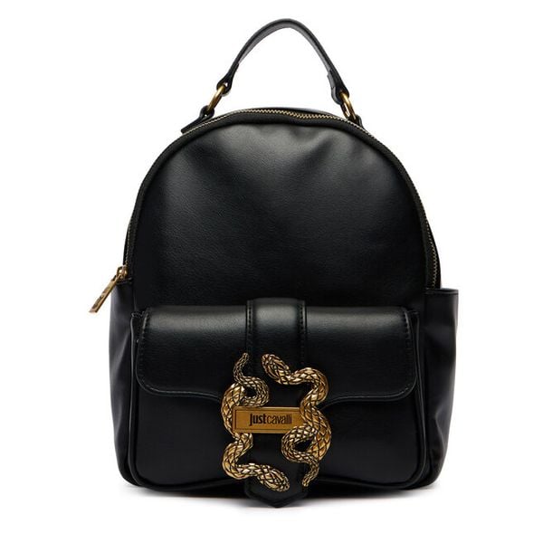 Plecak Just Cavalli. Czarne plecaki Just Cavalli, bez wzorów. Za 659.99 zł.