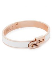 Furla Bransoletka Arch Double WJ00087-N79000-1135S-1-008-20-CN-L Biały. Białe bransoletki damskie Furla, metalowe. Za 559.99 zł.