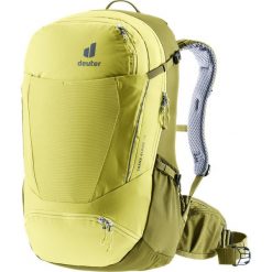 Plecak rowerowy Deuter Trans Alpine 30 - sprout/cactus. Szare plecaki Deuter, bez wzorów. Za 539.99 zł.