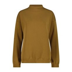 Damska bluza ze stójką CMP. Brązowe bluzy damskie CMP, bez wzorów, bez kaptura. Za 290.50 zł.