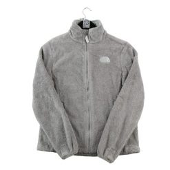 Second life - Damska bluza polarowa Osito z wysokim kołnierzem - Jak nowy. Szare bluzy damskie The North Face, l, bez wzorów, z materiału, bez kaptura. Za 212.96 zł.