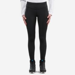 Legginsy termoaktywne do narciarstwa biegowego damskie Inovik XC S 100. Czarne legginsy damskie INOVIK, l, bez wzorów, z elastanu. Za 99.99 zł.