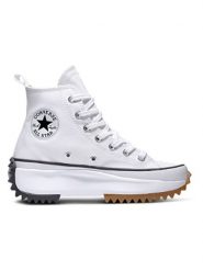 Converse Sneakersy "Run Star Hike" w kolorze białym rozmiar: 40,5. Białe obuwie sportowe damskie Converse, za kostkę, bez zapięcia. Za 262.91 zł.