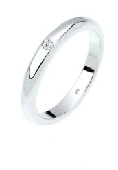 Elli DIAMONDS Damski pasjans klasyczny z diamentem (0,03 ct.) ze srebra próby 925 Sterling Silver Pierścionki 1 ct. Szare pierścionki damskie Elli DIAMONDS, z diamentem, srebrne. Za 538.99 zł.