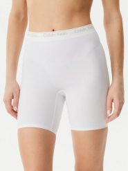 Calvin Klein Underwear Szorty sportowe LV00QF8324 Biały. Białe spodenki sportowe damskie Calvin Klein Underwear, s, bez wzorów, z syntetyku. Za 169.99 zł.