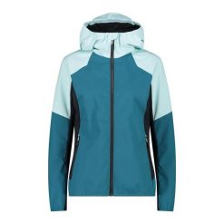 Kurtka damska turystyczna CMP 34Z2366. Zielone kurtki damskie CMP, s, bez wzorów, bez kaptura. Za 508.50 zł.