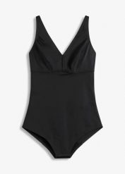 Body bezszwowe, bez fiszbinów, średni stopień modelowania sylwetki. Brązowe bielizna korygująca bonprix, bez wzorów. Za 124.99 zł.