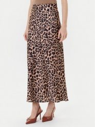 Guess Spódnica midi W5YD55 WF1T2 Brązowy Regular Fit. Brązowe spódnice damskie Guess, m, z aplikacjami, z syntetyku, midi. Za 379.99 zł.