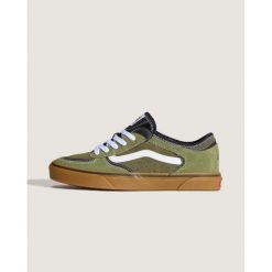 Buty VANS VN000SF4EMB1 Zielony. Białe obuwie trekkingowe damskie Vans, z materiału, bez zapięcia. Za 283.99 zł.
