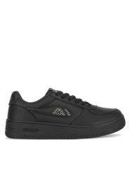 Kappa Sneakersy VSKA004 Czarny. Czarne obuwie sportowe damskie Kappa, ze skóry, bez zapięcia. Za 169.99 zł.