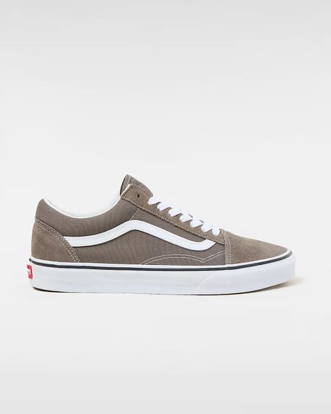 VANS OLD SKOOL COLOR THEORY Tenisówki unisex. Szare trampki damskie Vans, bez wzorów, z gumy, przed kostkę, bez zapięcia. Za 279.99 zł.