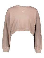 Roxy Bluza w kolorze beżowym rozmiar: L. Brązowe bluzy damskie Roxy, l, bez wzorów, bez kaptura. Za 136.13 zł.