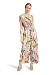 Vera Mont Kombinezon w kolorze kremowo-pomarańczowym rozmiar: 36. Brązowe kombinezony damskie Vera Mont, bez wzorów, bez kołnierzyka, bez ramiączek. Za 195.99 zł.