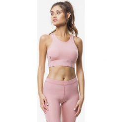 Cardio Bunny - Top Balm Crop. Różowe koszulki sportowe damskie Cardio Bunny, z dzianiny, bez rękawów. W wyprzedaży za 139.90 zł.