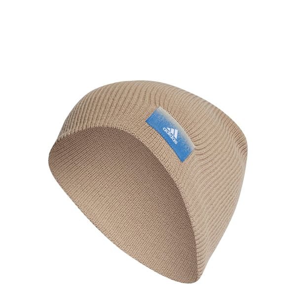 Czapka Essentials. Brązowe czapki damskie Adidas, bez wzorów, z dzianiny. Za 90.70 zł.