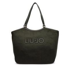Torebka Liu Jo. Zielone shopper bag Liu Jo, bez dodatków. Za 559.99 zł.
