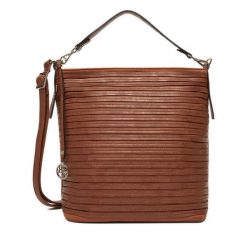 Torebka Lasocki. Brązowe torebki klasyczne damskie Lasocki, bez dodatków. Za 199.99 zł.