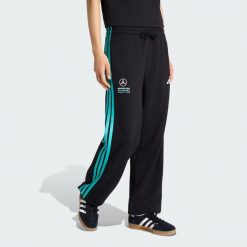 Spodnie Mercedes - Amg Petronas Formula 1 Team Dna. Czarne spodnie dresowe damskie Adidas, bez wzorów. Za 259.00 zł.