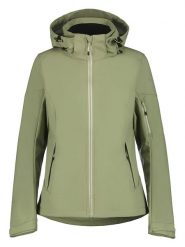 Icepeak Kurtka softshellowa "Bathgate" w kolorze zielonym rozmiar: 48. Zielone kurtki sportowe damskie Icepeak, m, bez wzorów, bez kaptura. Za 180.06 zł.