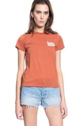 DAMSKI T-SHIRT LEE CREW NECK TEE BURNT OCRA L41LYGOM 112109078. T-shirty damskie Lee, l, bez wzorów, bez kołnierzyka. Za 69.99 zł.