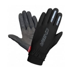 Lekkie rękawiczki zimowe unisex Chiba Thermofleece Waterpro. Żółte rękawiczki damskie CHIBA, bez wzorów. Za 99.00 zł.