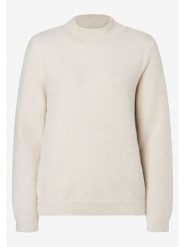 More & More Sweter w kolorze kremowym rozmiar: 42. Brązowe swetry klasyczne damskie More & More, bez kołnierzyka. Za 226.45 zł.