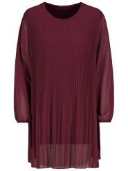 Sublevel Sukienka w kolorze bordowym rozmiar: L/XL. Czerwone sukienki damskie Sublevel, bez wzorów, bez ramiączek. Za 43.88 zł.