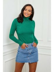 L'armoire de Suzette Golf w kolorze zielonym rozmiar: 34/36. Zielone golfy damskie L'armoire de Suzette, l, bez wzorów, z kaszmiru, bez ramiączek. Za 108.99 zł.