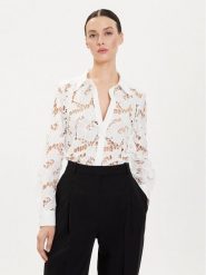 Morgan Koszula 241-COCONU Écru Regular Fit. Koszule damskie Morgan, bez wzorów, z syntetyku, bez kołnierzyka, bez ramiączek. Za 389.99 zł.