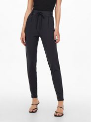 ONLY Spodnie materiałowe Poptrash 15115847 Granatowy Regular Fit. Niebieskie spodnie materiałowe damskie Only, bez wzorów, z materiału. Za 179.99 zł.