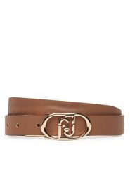 Liu Jo Pasek Damski Ecs Reversible Hips AF5252 E0087 Złoty. Żółte paski damskie Liu Jo, bez wzorów, ze skóry. Za 299.99 zł.