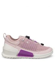 ECCO Sneakersy 71177260917 Różowy. Czerwone trampki dziewczęce ECCO, bez wzorów, z materiału, bez zapięcia. Za 259.99 zł.