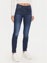 Mustang Jeansy Shelby 1015563 Niebieski Slim Fit. Niebieskie jeansy damskie Mustang. Za 189.99 zł.