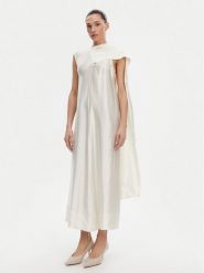 Herskind Sukienka koktajlowa Leroy 5547196 Biały Relaxed Fit. Białe sukienki damskie Herskind, bez wzorów, z syntetyku, wizytowe, bez ramiączek. Za 659.99 zł.