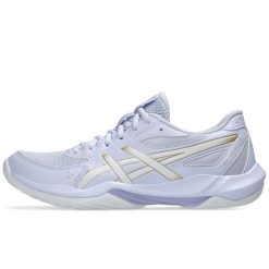 Buty Sportowe Asics Gel-Rocket 12 Damskie. Niebieskie obuwie sportowe damskie Asics, bez zapięcia, do biegania. Za 319.99 zł.
