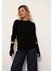 Just Cashmere Kaszmirowy sweter "Janice" w kolorze czarnym rozmiar: M. Czarne swetry klasyczne damskie Just Cashmere, m, z kaszmiru, bez kołnierzyka. Za 283.70 zł.