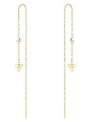 Tamaris Kolczyki z cyrkoniami rozmiar: onesize. Kolczyki damskie Tamaris, z cyrkonią, ze stali, z zapięciem typu bigiel. Za 148.61 zł.