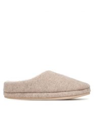 Tommy Hilfiger Kapcie Th House Shoe Flannel FW0FW09699 Beżowy. Brązowe kapcie damskie Tommy Hilfiger, z materiału. Za 249.99 zł.