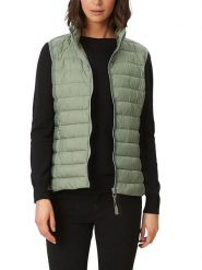 S.Oliver Kamizelka pikowana w kolorze zielonym rozmiar: 38. Zielone kamizelki damskie S.Oliver, s, bez wzorów, bez kaptura. Za 146.45 zł.