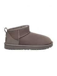 UGG Skórzane botki "Classic Ultra MIni" w kolorze lawendowym rozmiar: 38. Różowe botki damskie Ugg, z wełny, bez obcasa, bez zapięcia. Za 549.06 zł.