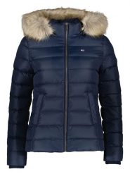 TOMMY JEANS Kurtka puchowa w kolorze niebieskim rozmiar: XS. Niebieskie kurtki damskie Tommy Jeans, xs, bez wzorów, z jeansu, bez kaptura. Za 483.17 zł.